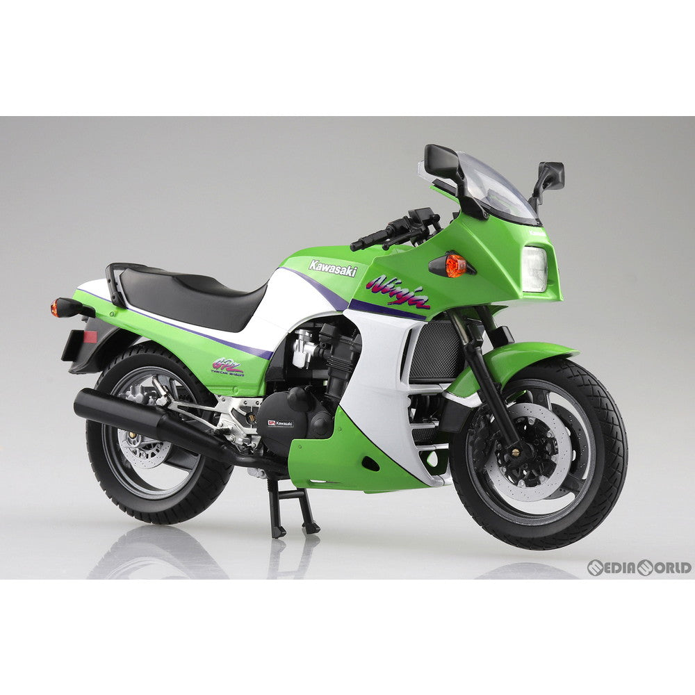 【中古即納】[MDL] 1/12 完成品バイクシリーズ KAWASAKI GPZ900R ライムグリーン ミニカー スカイネット(アオシマ)(20210717)