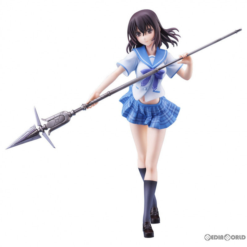 【中古即納】[FIG] ドリームテック 姫柊雪菜【制服style】(ひめらぎゆきな) ストライク・ザ・ブラッド 1/7 完成品 フィギュア(DT-155) ウェーブ(WAVE)(20210604)