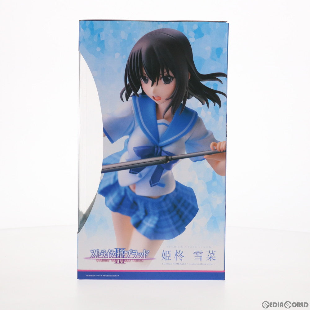 【中古即納】[FIG] ドリームテック 姫柊雪菜【制服style】(ひめらぎゆきな) ストライク・ザ・ブラッド 1/7 完成品 フィギュア(DT-155) ウェーブ(WAVE)(20210604)