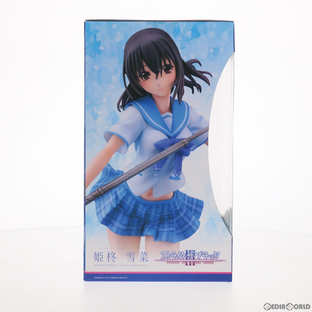 【中古即納】[FIG] ドリームテック 姫柊雪菜【制服style】(ひめらぎゆきな) ストライク・ザ・ブラッド 1/7 完成品 フィギュア(DT-155) ウェーブ(WAVE)(20210604)