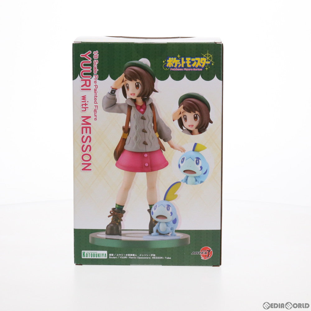 【中古即納】[FIG] ARTFX J ユウリ with メッソン ポケットモンスター ソード・シールド 1/8 完成品 フィギュア(PP924) コトブキヤ(20210627)