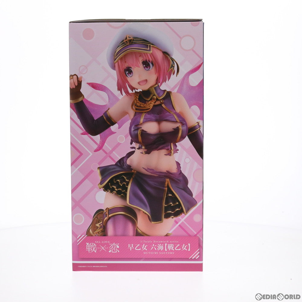 【中古即納】[FIG] ドリームテック 早乙女六海【戦乙女】(さおとめむつみ) 戦×恋(ヴァルラヴ) 1/7 完成品 フィギュア(DT-172) ウェーブ(WAVE)(20210704)
