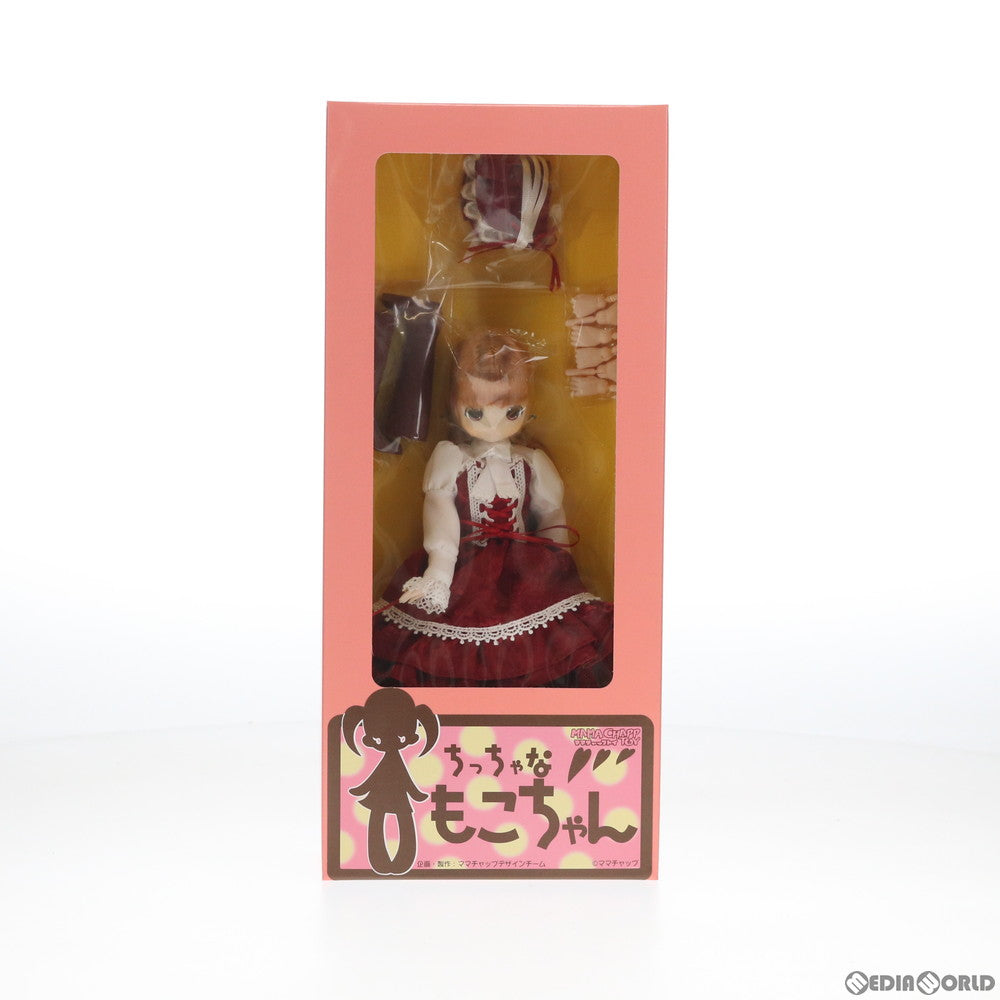 【中古即納】[FIG] ちっちゃなもこちゃん No.12 ロリータビスチェワンピース B ボンネットレッドドレス(ロングウェーブ/ライトブラウン髪) 完成品 ドール ママチャップトイ(20130425)