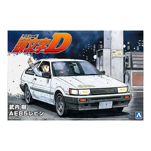 【新品即納】[PTM] (再販) 1/24 頭文字(イニシャル)D No.10 武内樹(たけうちいつき) AE85 レビン プラモデル(059630) アオシマ(20250930)