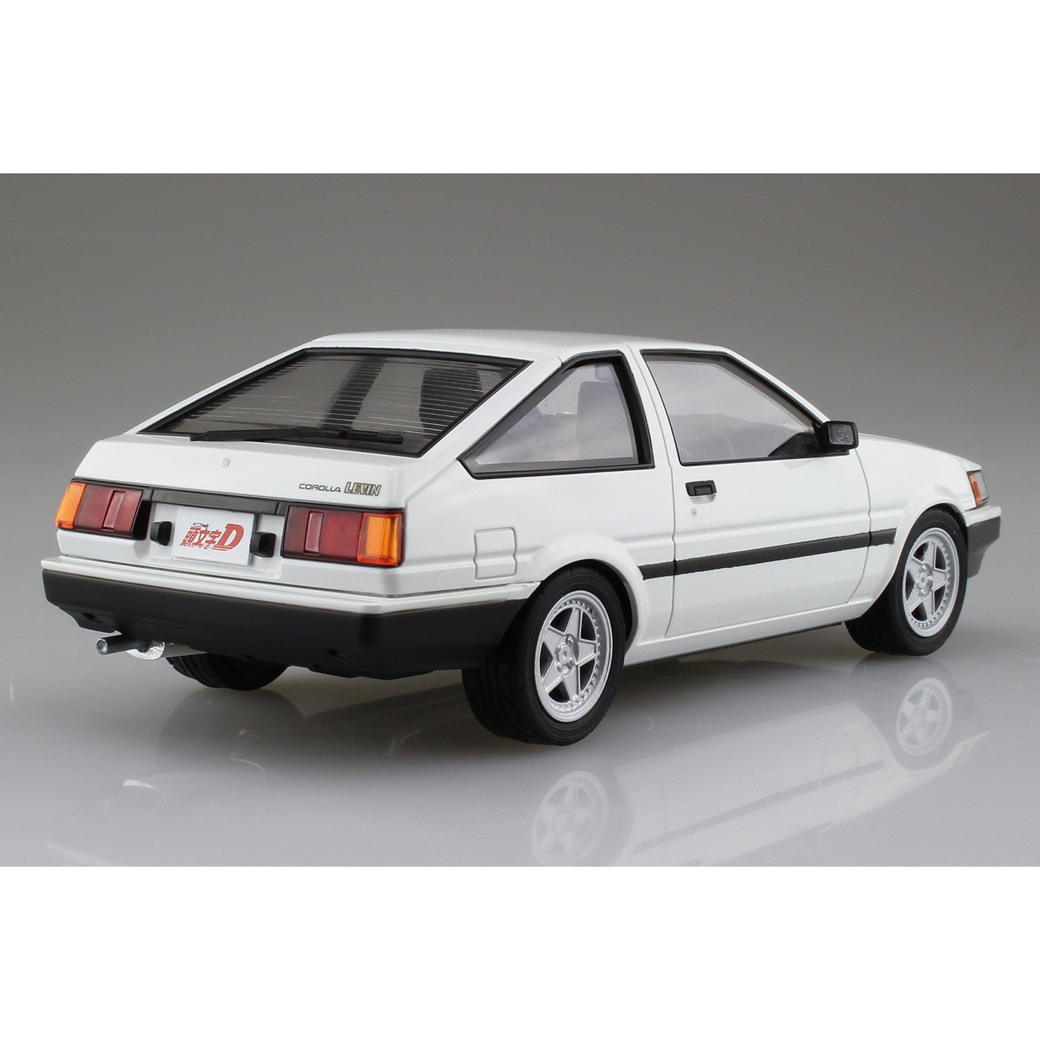 【新品即納】[PTM] (再販) 1/24 頭文字(イニシャル)D No.10 武内樹(たけうちいつき) AE85 レビン プラモデル(059630) アオシマ(20250930)