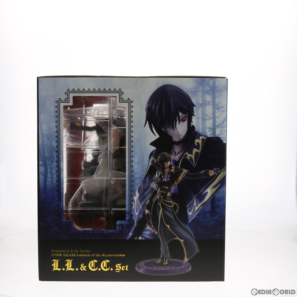 【中古即納】[FIG] Precious G.E.M.シリーズ L.L.&C.C.セット(エルツー&シーツーセット) コードギアス 復活のルルーシュ 完成品 フィギュア 一部店舗&オンラインショップ限定 メガハウス(20200731)