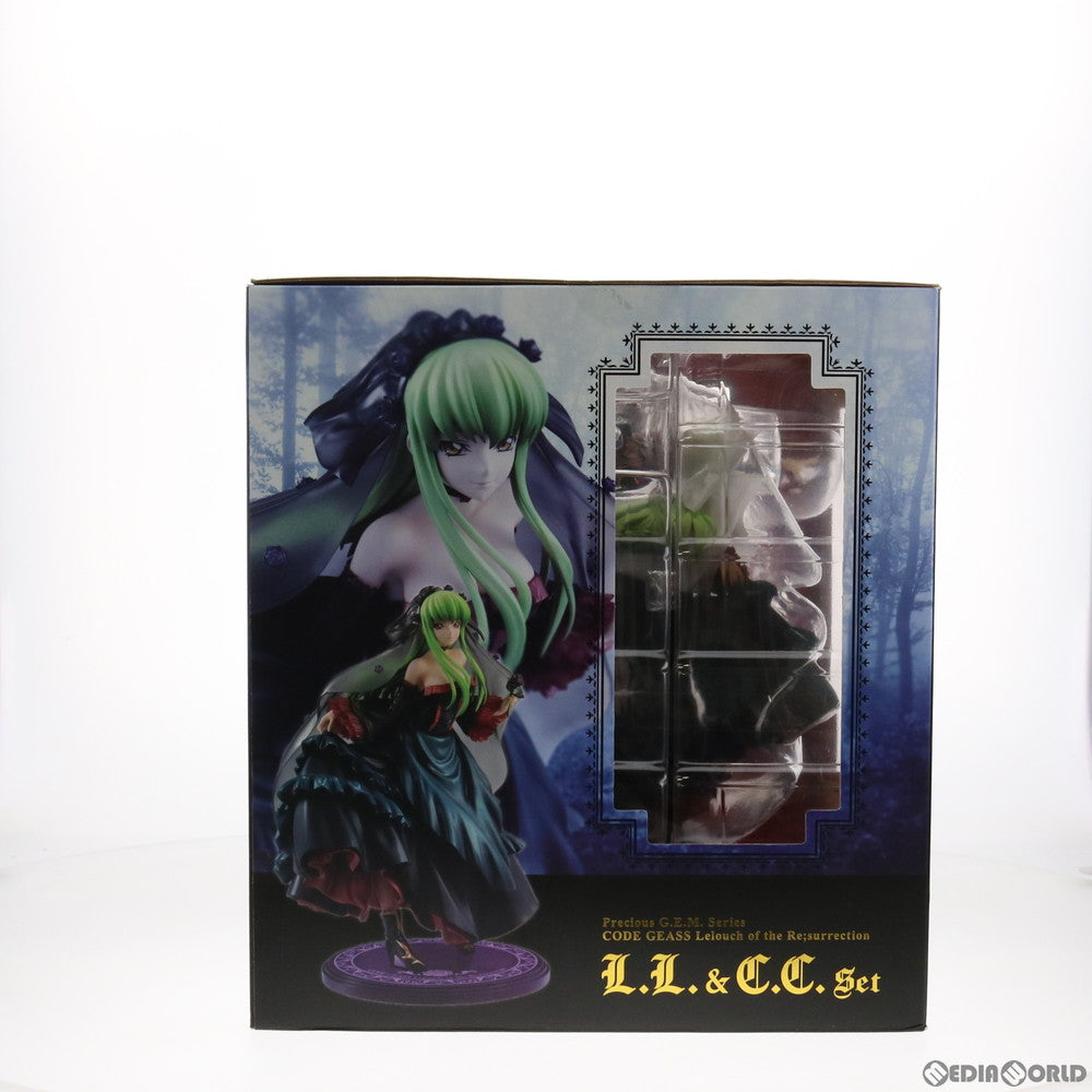 【中古即納】[FIG] Precious G.E.M.シリーズ L.L.&C.C.セット(エルツー&シーツーセット) コードギアス 復活のルルーシュ 完成品 フィギュア 一部店舗&オンラインショップ限定 メガハウス(20200731)