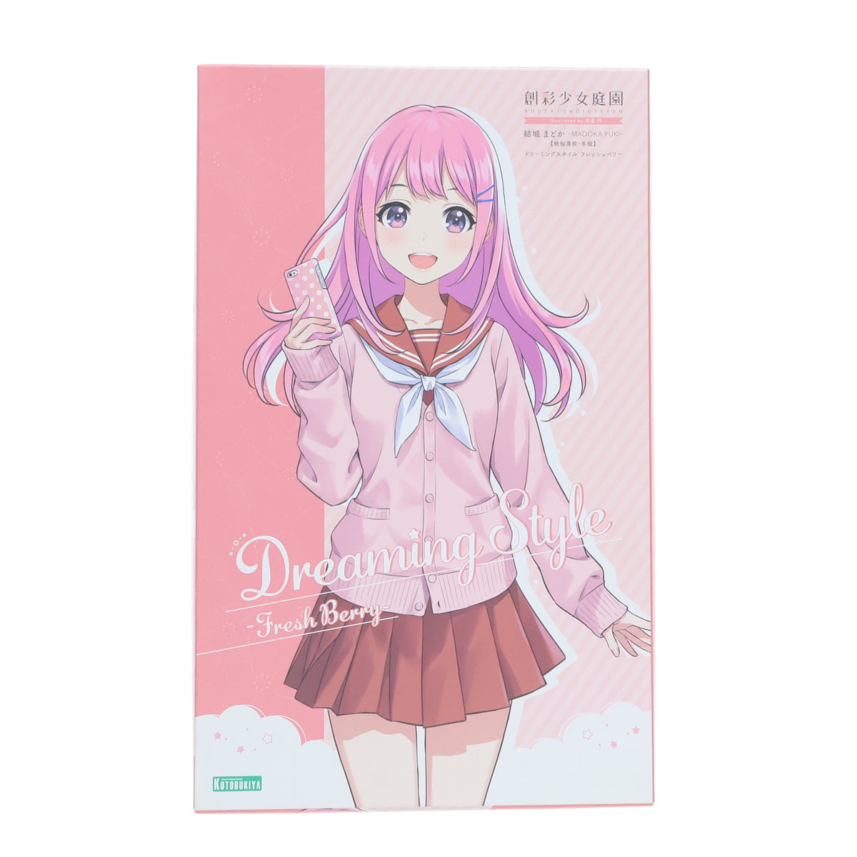 【中古即納】[PTM] コトブキヤショップ限定 創彩少女庭園 1/10 結城まどか【桃桜高校・冬服】 ドリーミングスタイル フレッシュベリー プラモデル(JK006) コトブキヤ(20210131)