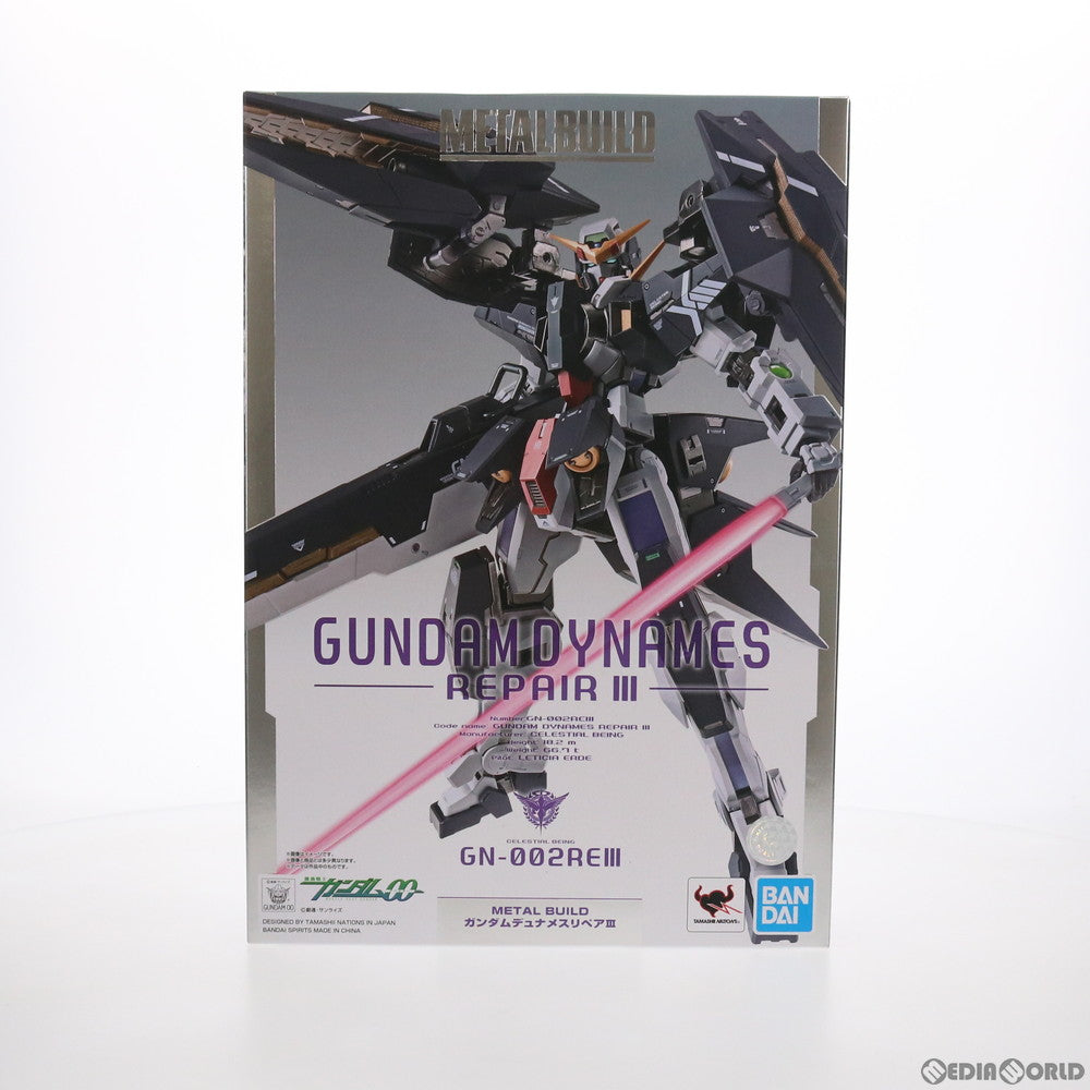【中古即納】[FIG] METAL BUILD ガンダムデュナメスリペアIII ガンダム00 Festival 10 Re:vision(ダブルオーフェスティバル10リビジョン) 完成品 可動フィギュア バンダイスピリッツ(20210722)