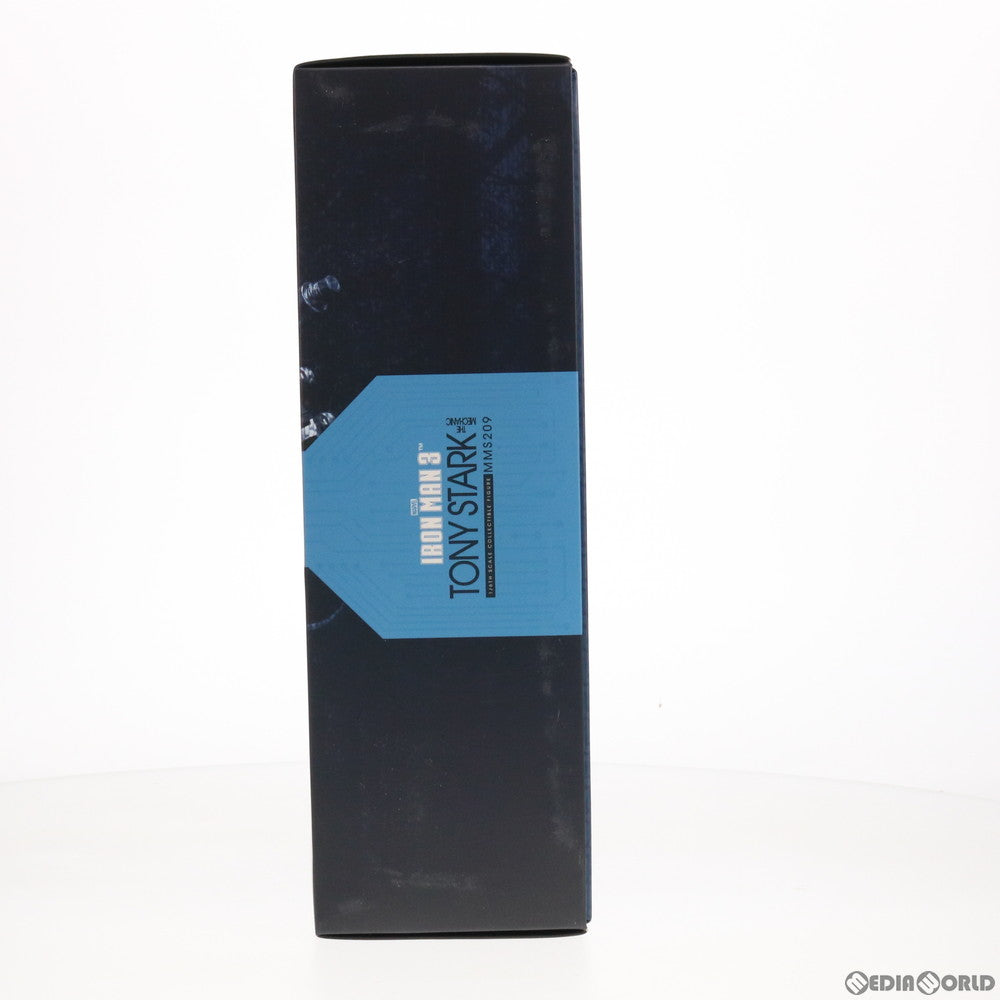 【中古即納】[FIG] ムービー・マスターピース トニー・スターク(マンダリン邸襲撃版) アイアンマン3 1/6 完成品 可動フィギュア(MM#209) ホットトイズ(20131231)