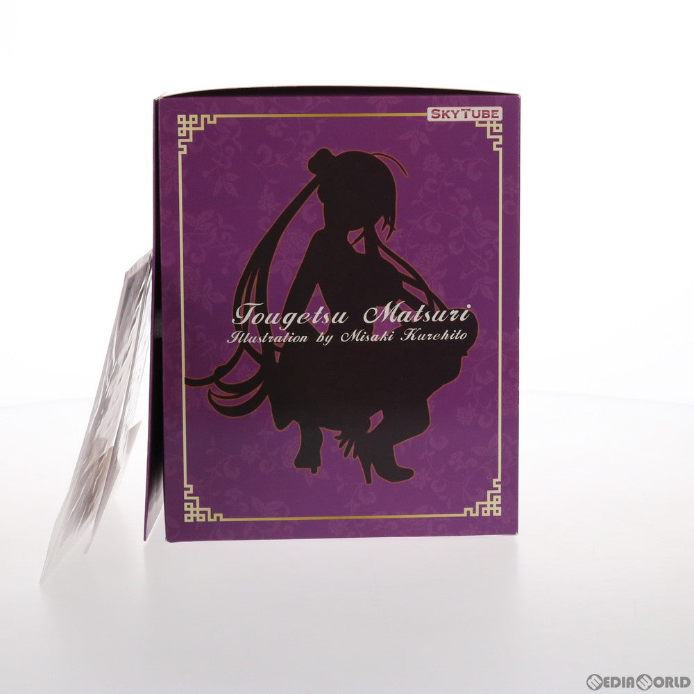 【中古即納】[箱難あり][FIG]ポストカード2枚付属 冬月茉莉(とうげつまつり) 純白ver. コミック阿吽 1/6 完成品 フィギュア(AX-1041) SkyTube(スカイチューブ)(20160607)