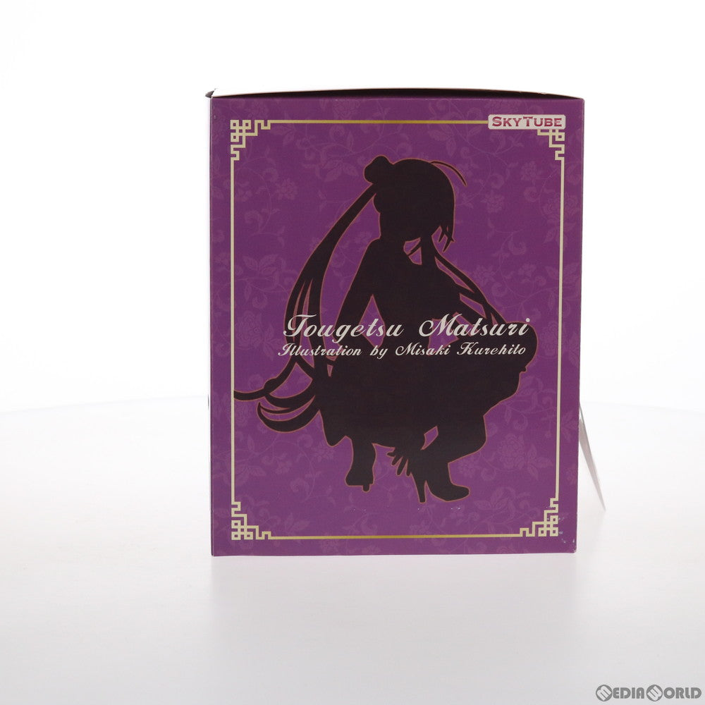 【中古即納】[箱難あり][FIG]ポストカード2枚付属 冬月茉莉(とうげつまつり) 純白ver. コミック阿吽 1/6 完成品 フィギュア(AX-1041) SkyTube(スカイチューブ)(20160607)