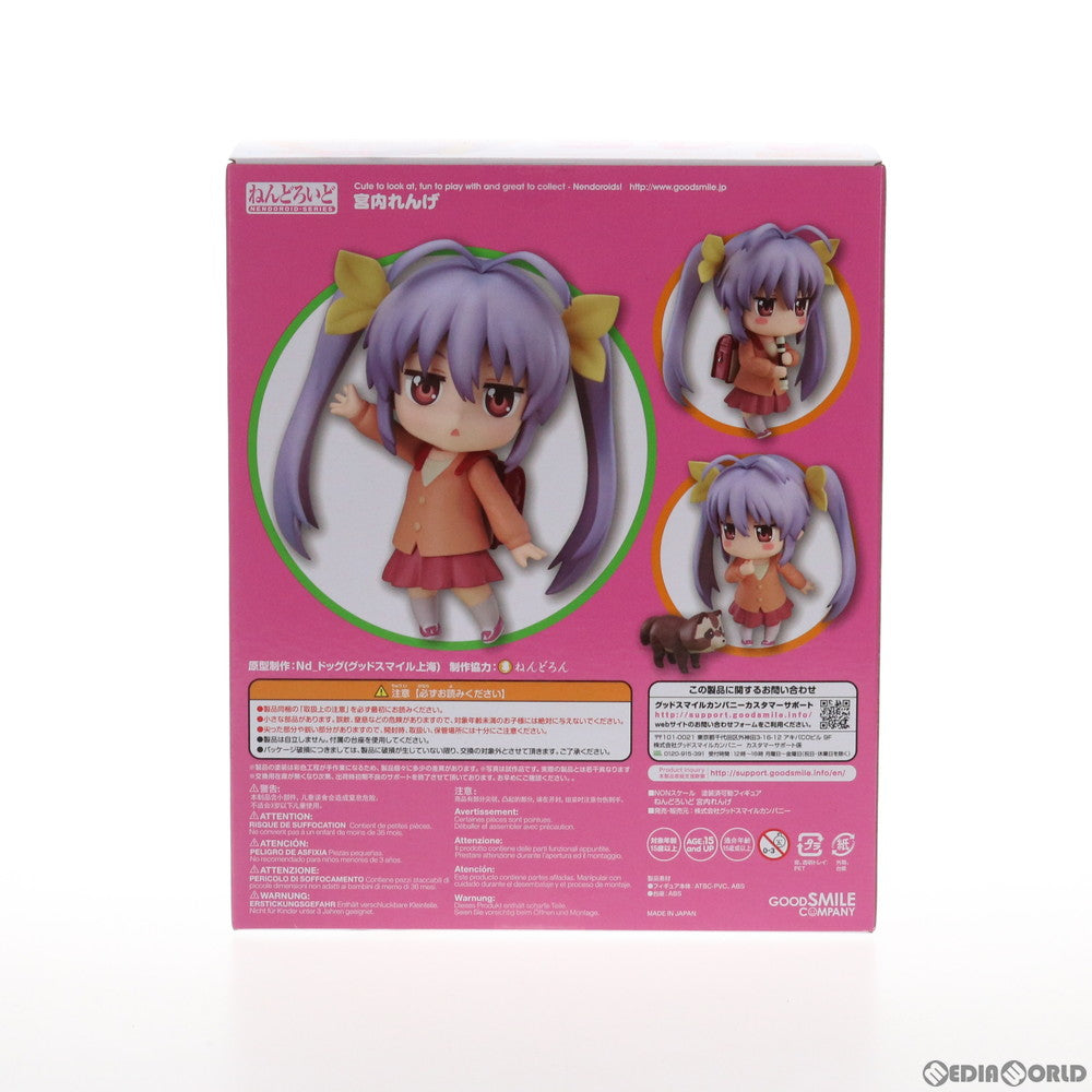 【中古即納】[FIG] (再々販)ねんどろいど 445 宮内れんげ(みやうちれんげ) のんのんびより 完成品 可動フィギュア グッドスマイルカンパニー(20211128)