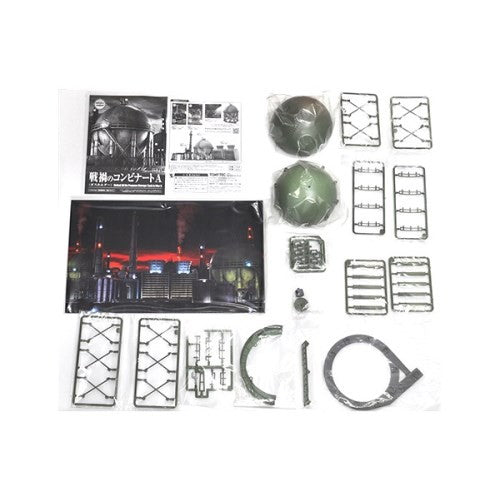 【新品即納】[PTM] (再販) ジオコレ・コンバットシリーズ DCM08 1/144 ジオコム 戦禍のコンビナートA(ガスホルダー) プラモデル(315599) TOMYTEC(トミーテック)(20250930)