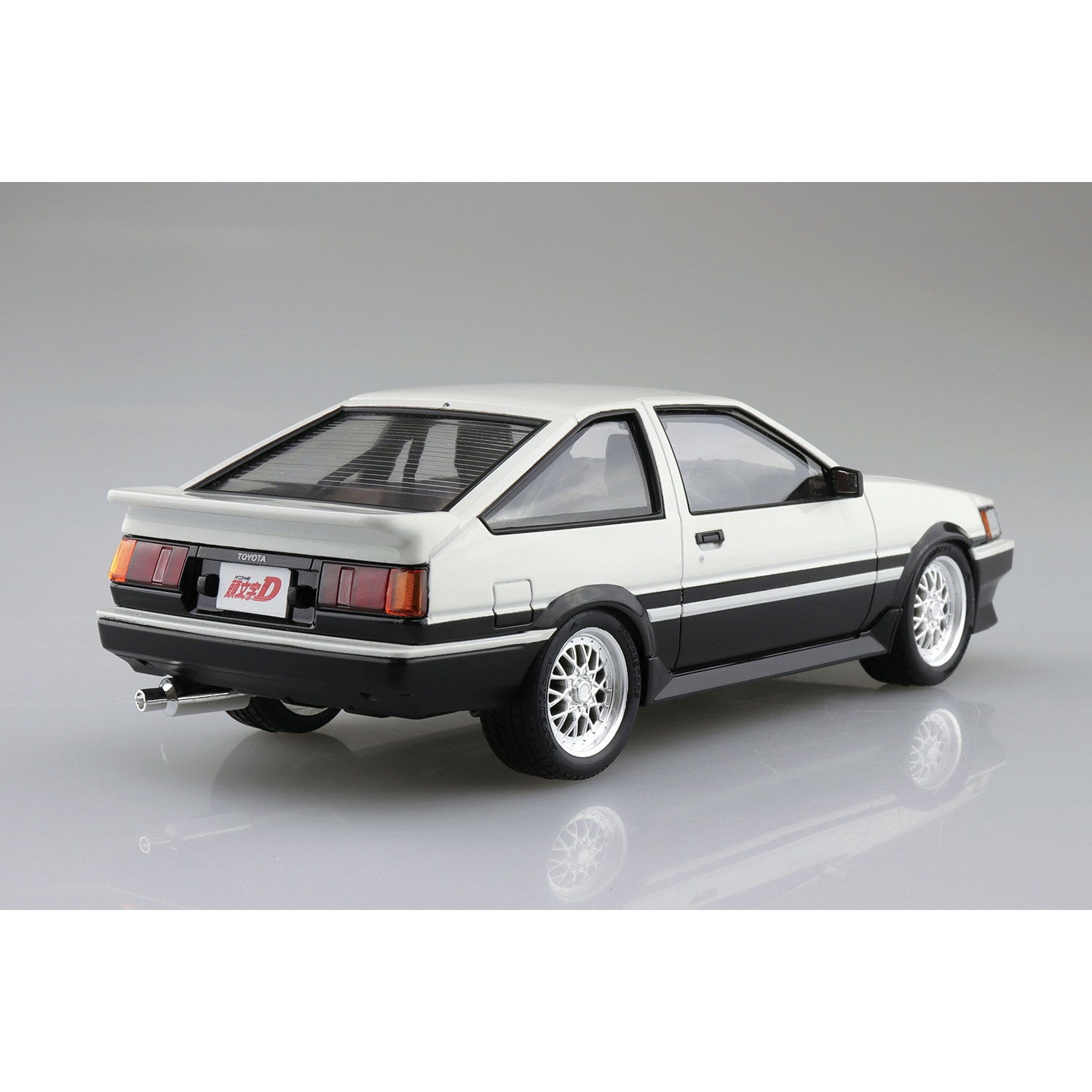 【新品即納】[PTM] (再販) 1/24 頭文字(イニシャル)D No.13 秋山渉(あきやまわたる) AE86レビン プラモデル(059654) アオシマ(20250930)