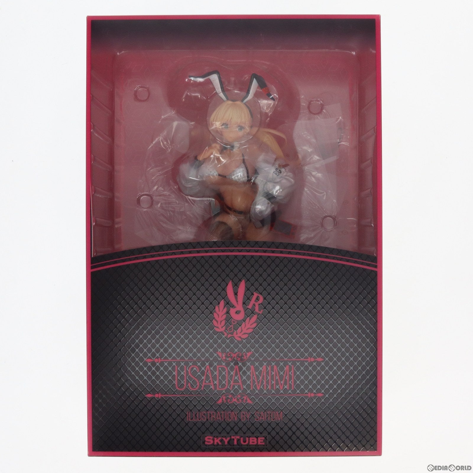 【中古即納】[FIG] ポストカード無し 宇佐田みみ(うさだみみ) illustration by saitom 1/6 完成品 フィギュア(AX-1135) SkyTube(スカイチューブ)(20210910)