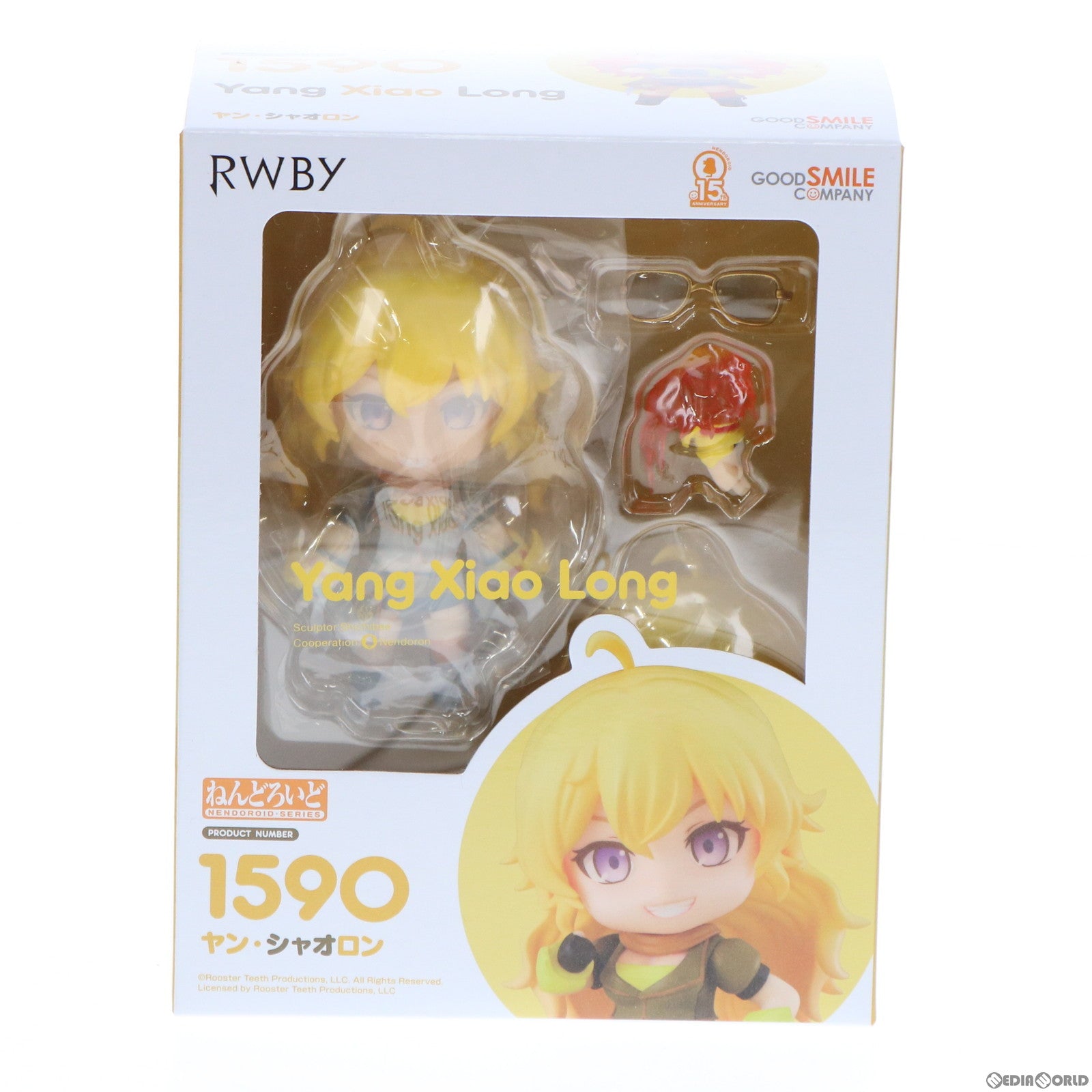 【中古即納】[FIG] ねんどろいど 1590 ヤン・シャオロン RWBY(ルビー) 完成品 可動フィギュア グッドスマイルカンパニー(20211120)