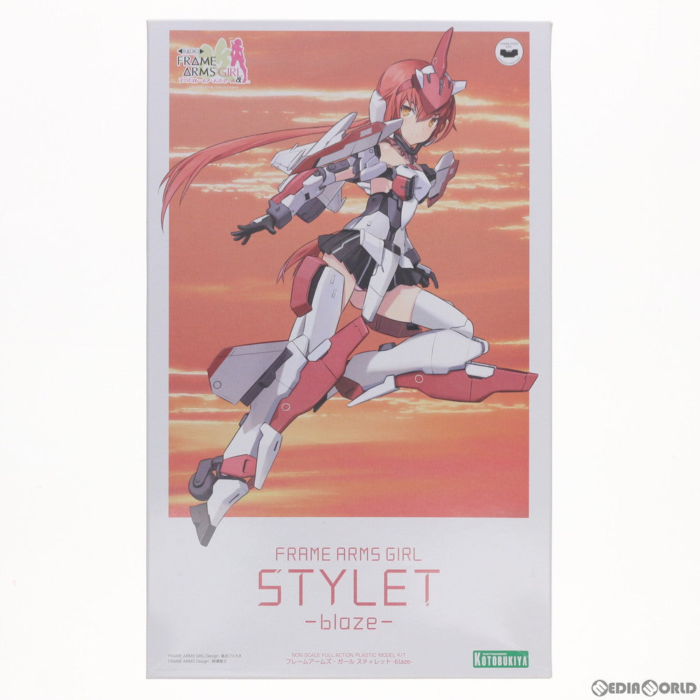 【中古即納】[PTM] (プラモデル単品)フレームアームズ・ガール スティレット-blaze- ラジオ フレームアームズ・ガール改 スペシャルCD プラモデル 日本コロムビア(20190320)