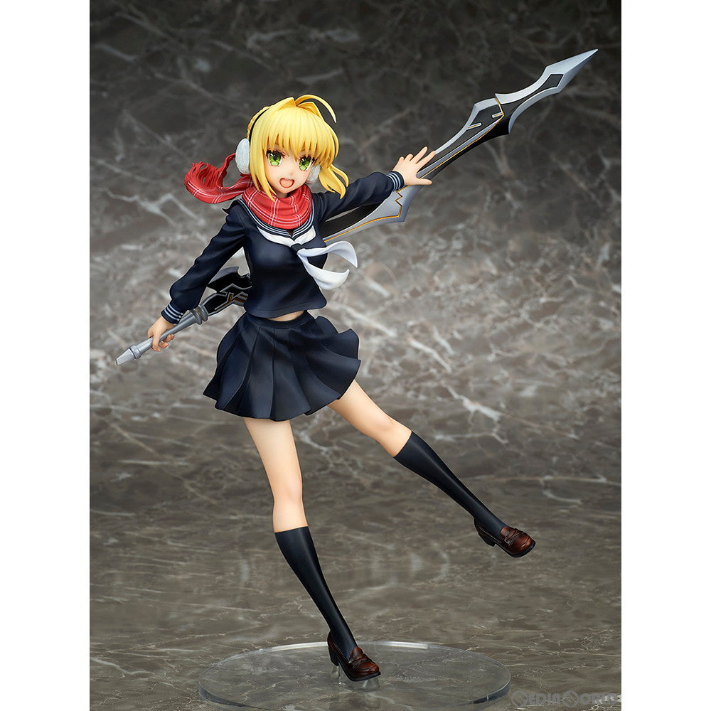 【中古即納】[FIG] ネロ・クラウディウス ウインター・ローマ衣装 アナザーVer. Fate/EXTELLA LINK(フェイト/エクステラ リンク) 1/7 完成品 フィギュア キューズQ(20211225)