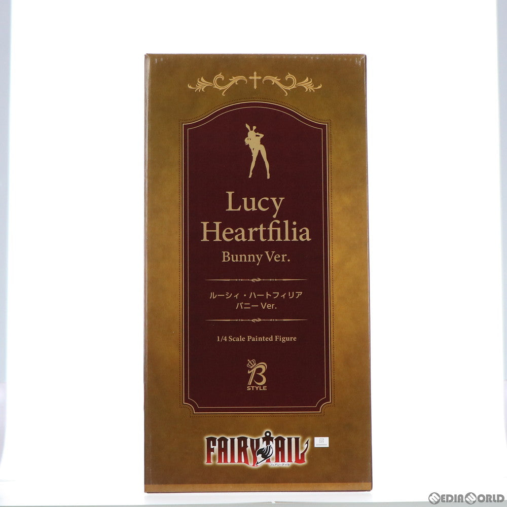 【中古即納】[FIG] ルーシィ・ハートフィリア バニーVer. TVアニメ『FAIRY TAIL』(フェアリーテイル) 1/4 完成品 フィギュア FREEing(フリーイング)(20211218)