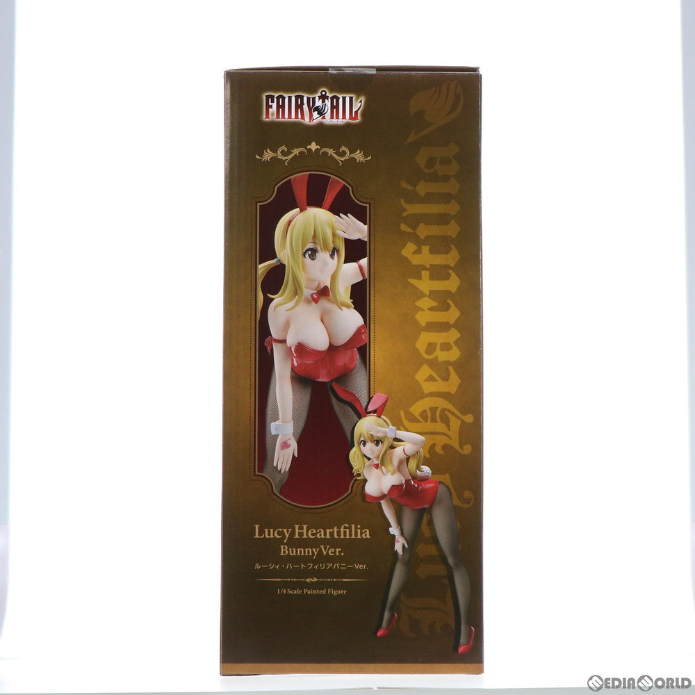 【中古即納】[FIG] ルーシィ・ハートフィリア バニーVer. TVアニメ『FAIRY TAIL』(フェアリーテイル) 1/4 完成品 フィギュア FREEing(フリーイング)(20211218)