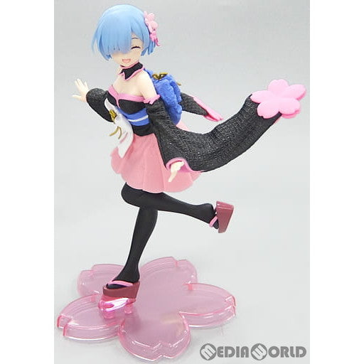 【中古即納】[FIG] タイトーオンラインクレーン限定 レム プレシャスフィギュア レム〜SAKURAver.〜 Re:ゼロから始める異世界生活 プライズ タイトー(20210228)