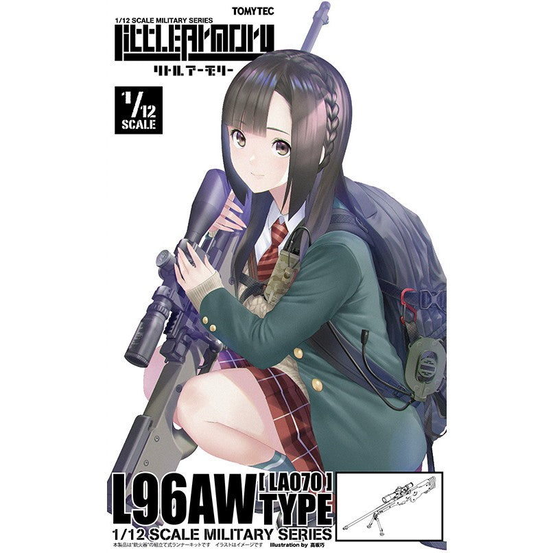 【予約安心出荷】[PTM] (再販) LittleArmory(リトルアーモリー) LA070 1/12 L96AWタイプ プラモデル(315346) TOMYTEC(トミーテック)(2026年6月)