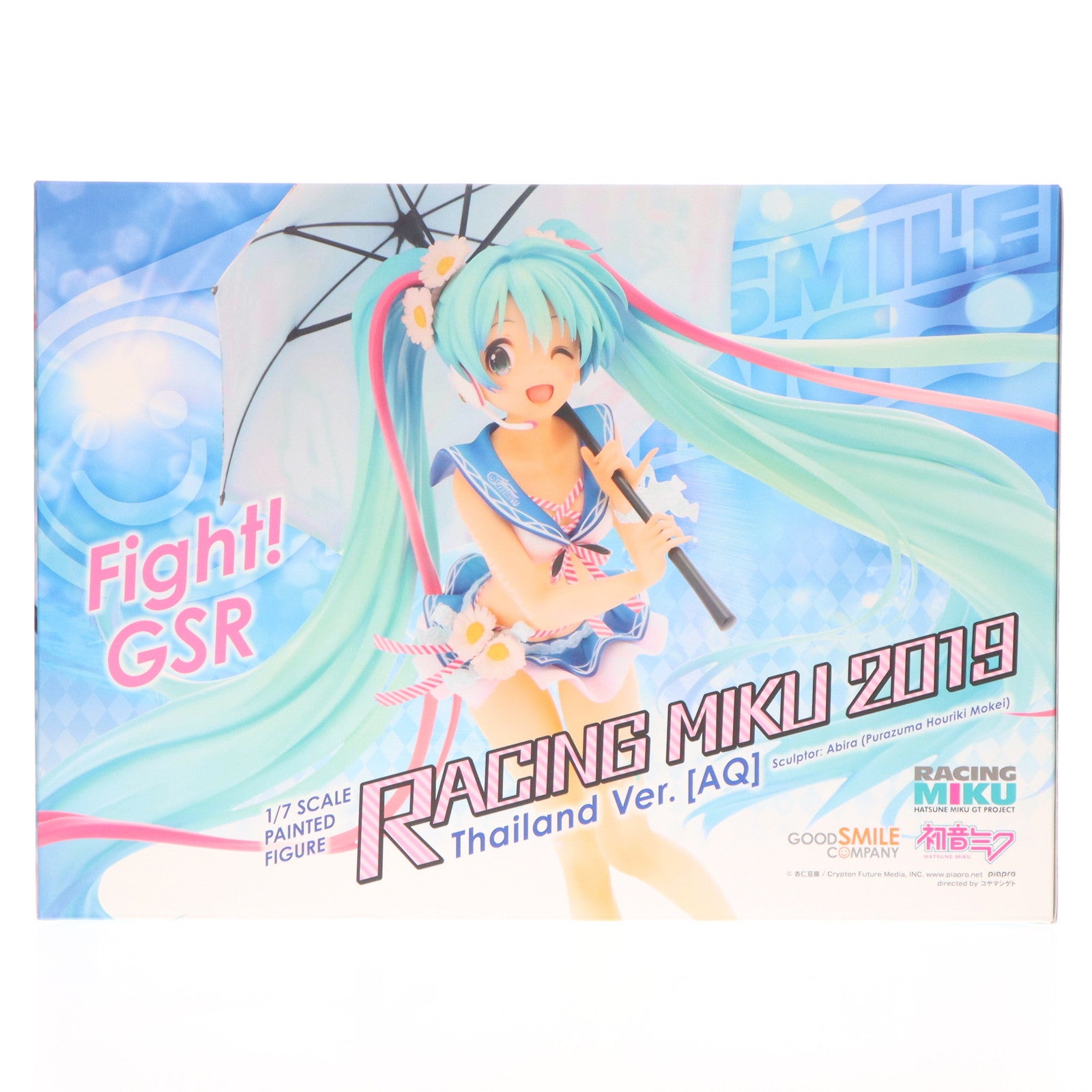 【新品即納】[FIG] レーシングミク 2019タイVer.[AQ] 初音ミク GTプロジェクト 1/7 完成品 フィギュア グッドスマイルカンパニー(20220623)
