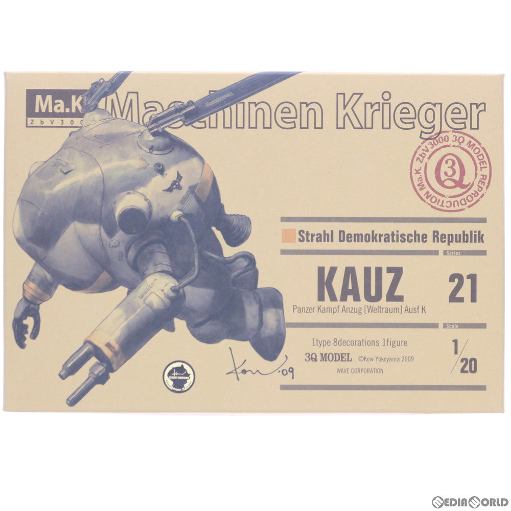 【中古即納】[PTM] 1/20 カウツ マシーネンクリーガー プラモデル(YK-01) ウェーブ(WAVE)(20090731)