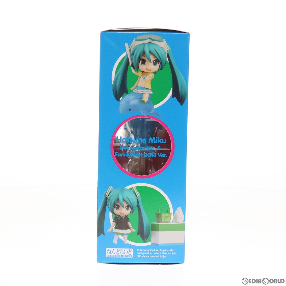 【中古即納】[FIG] ファミリーマート限定 A賞 ねんどろいど 339a 初音ミク 水着 Ver. & FamilyMart 2013 Ver. Happyくじ 初音ミク 2013 Summer Ver. 可動フィギュア プライズ サニーサイドアップ(20130831)