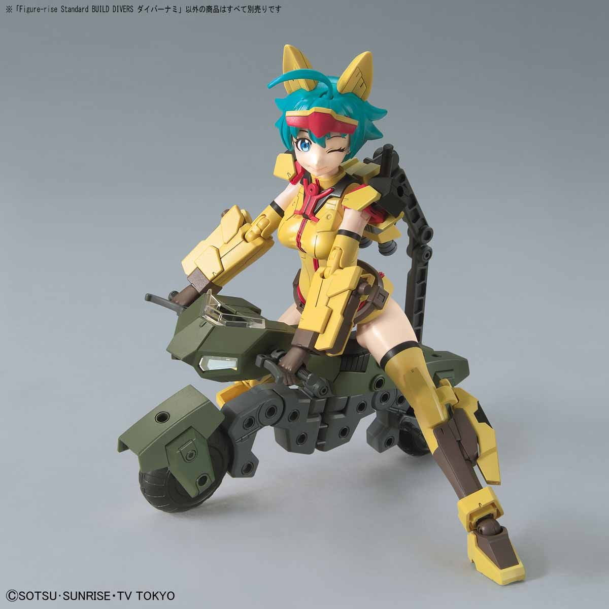 【中古即納】[PTM] Figure-rise Standard(フィギュアライズ スタンダード) BUILD DIVERS ダイバーナミ ガンダムビルドダイバーズ プラモデル(5055333) バンダイスピリッツ(20200930)