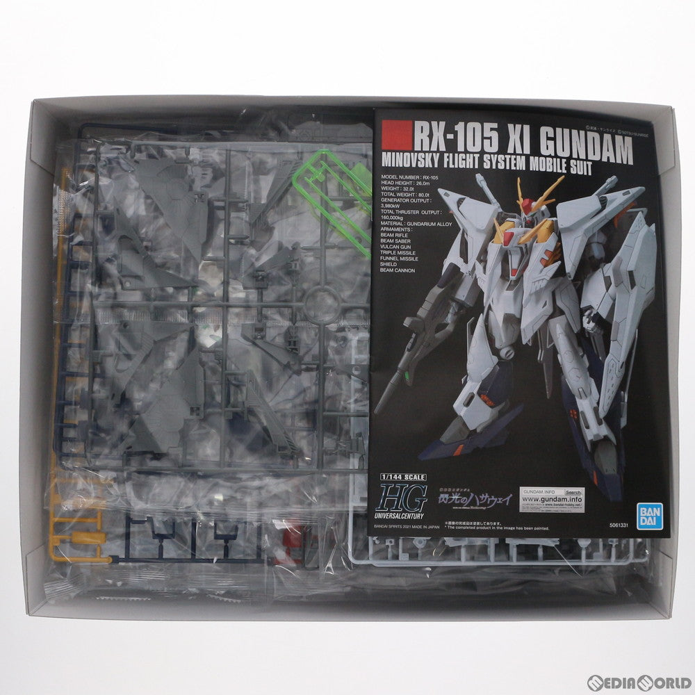 新品即納】[PTM](再販)HGUC 1/144 RX-105 Ξガンダム(クスィーガンダム) 機動戦士ガンダム 閃光のハサウェイ  プラモデル(5061331) バンダイスピリッツ