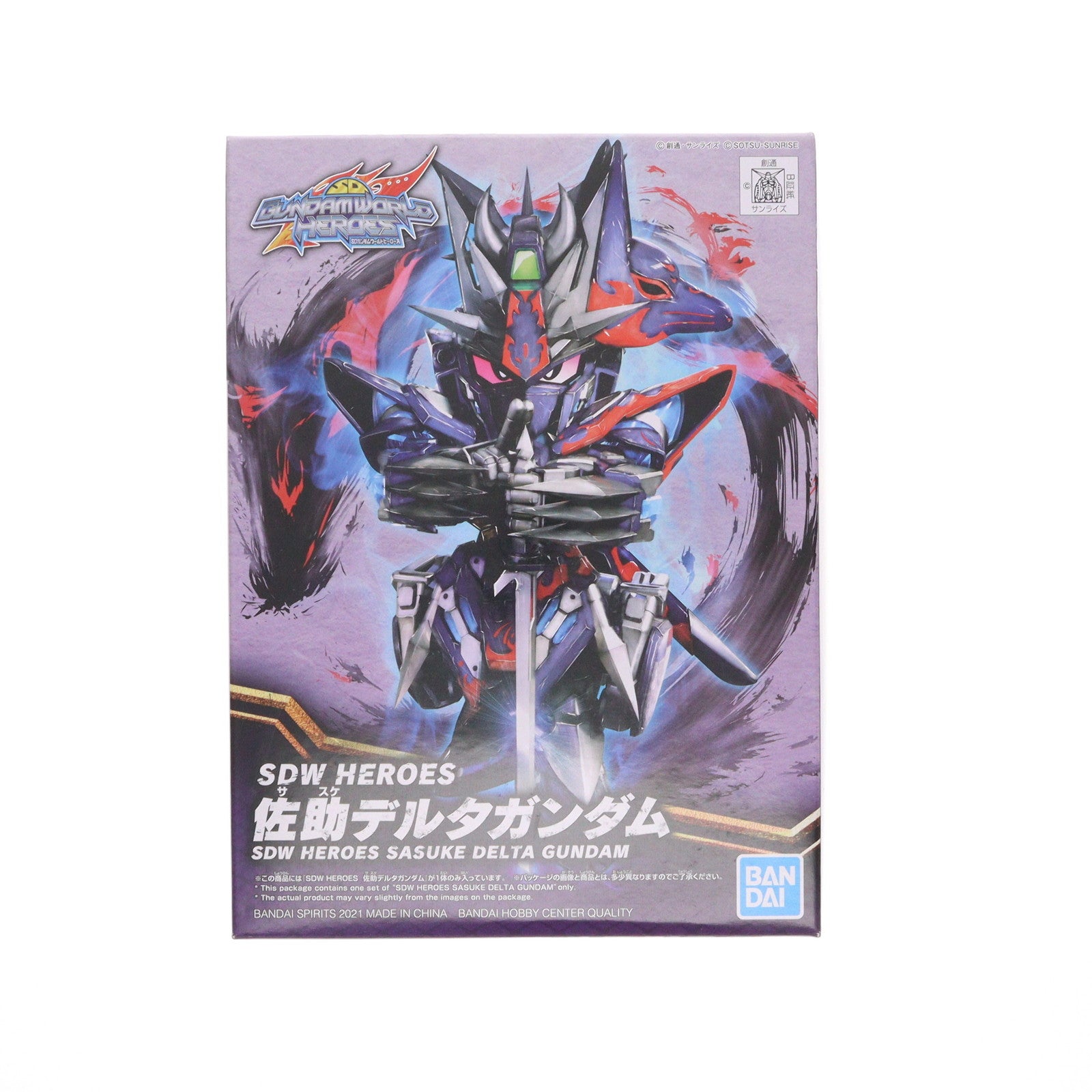 【中古即納】[PTM] BB戦士 佐助デルタガンダム SDガンダムワールド ヒーローズ プラモデル(5061663) バンダイスピリッツ(20210619)