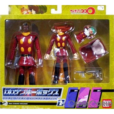 【中古即納】[FIG] 00ナンバーボックス2(001/002/005) サイボーグ009 完成品 アクションフィギュア バンダイ(20020331)