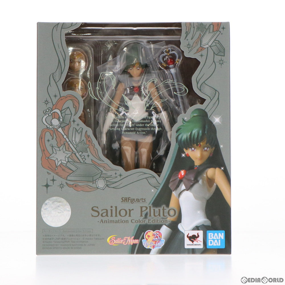 【中古即納】[FIG] S.H.Figuarts(フィギュアーツ) セーラープルート -Animation Color Edition- 美少女戦士セーラームーン 完成品 可動フィギュア バンダイスピリッツ(20210911)