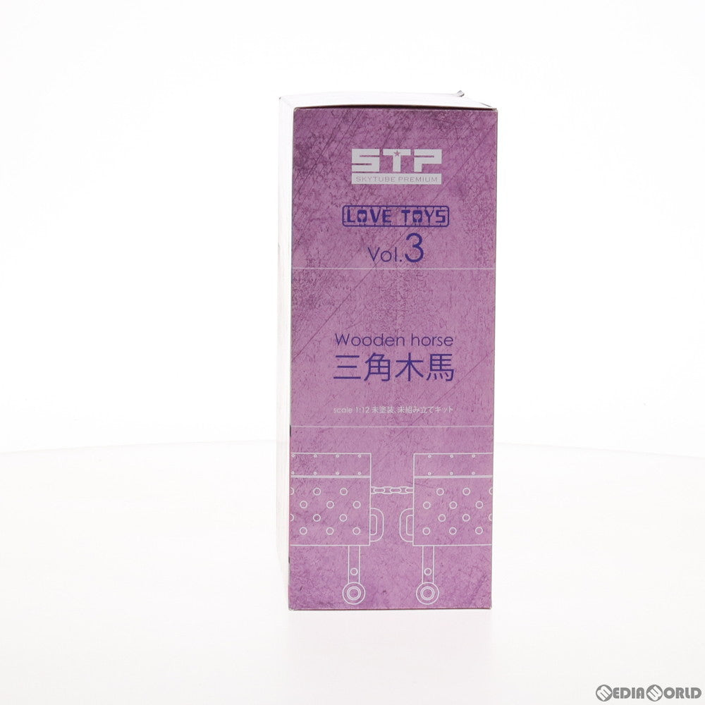 【中古即納】[FIG] Love Toys Vol.3 三角木馬 Wooden horse pink Ver. 1/12 未塗装 組み立てキット フィギュア用アクセサリ(AX-1825) SkyTube(スカイチューブ)(20180228)