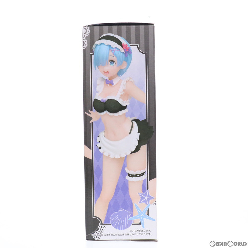 【中古即納】[FIG] レム Re:ゼロから始める異世界生活 プレシャスフィギュア レム～メイド水着ver.～ Renewal プライズ(451311000) タイトー(20210410)