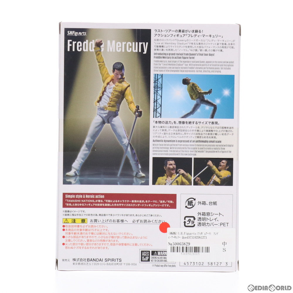 【中古即納】[FIG] (再販) S.H.Figuarts(フィギュアーツ) フレディ・マーキュリー Queen(クイーン) 完成品 可動フィギュア バンダイスピリッツ(20190831)
