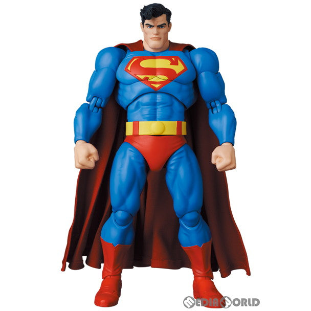 【新品】【お取り寄せ】[FIG] マフェックス No.161 MAFEX SUPERMAN(The Dark Knight Returns)(スーパーマン ダークナイト・リターンズ) 完成品 可動フィギュア メディコム・トイ(20220828)