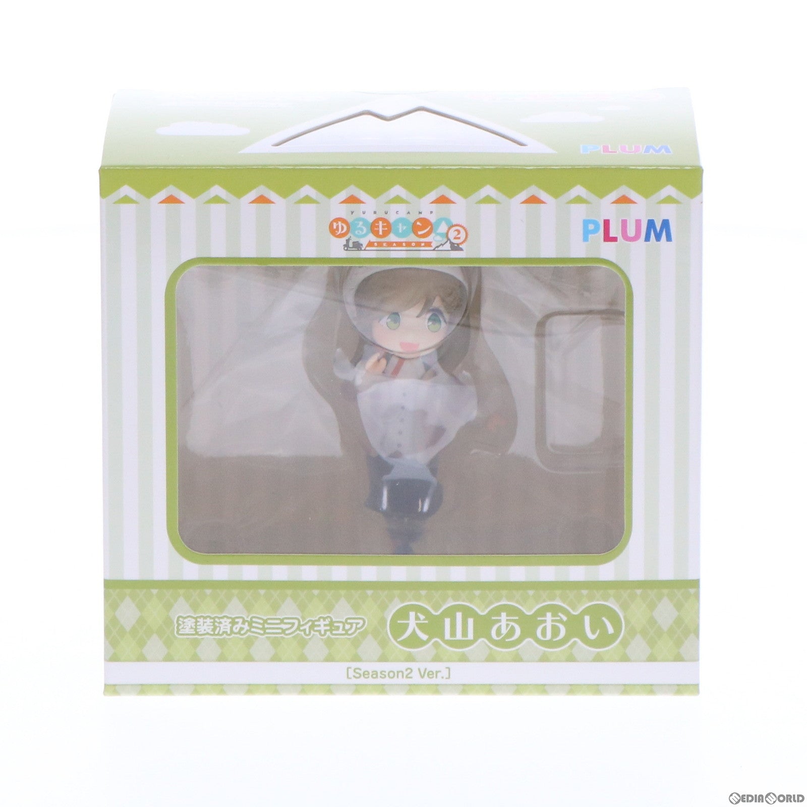 【中古即納】[FIG] 犬山あおい[Season2 Ver.] ゆるキャン△ SEASON2 完成品 ミニフィギュア(PF162) PLUM(プラム)(20210720)