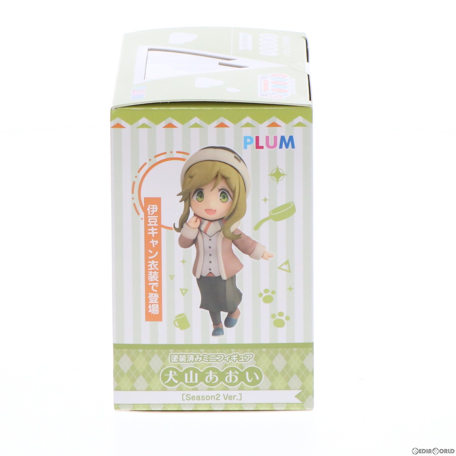 【中古即納】[FIG] 犬山あおい[Season2 Ver.] ゆるキャン△ SEASON2 完成品 ミニフィギュア(PF162) PLUM(プラム)(20210720)