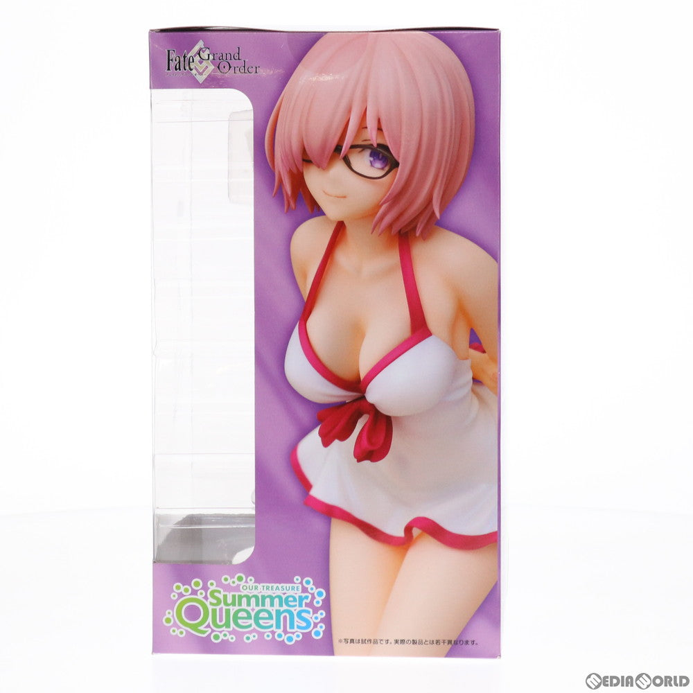 【中古即納】[FIG] マシュ・キリエライト【Summer Queens】 Fate/Grand Order(フェイト/グランドオーダー) 1/8 完成品 フィギュア あみあみ&でじたみん&東京フィギュア限定 アワートレジャー(20200630)