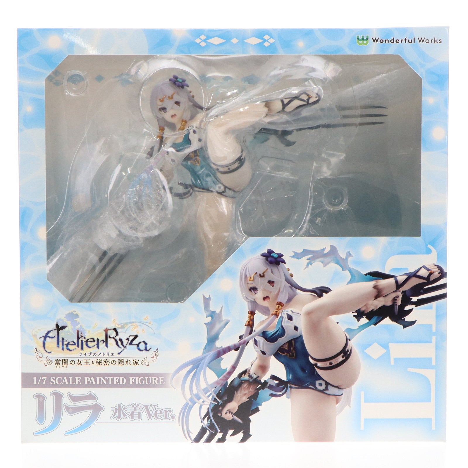 【新品即納】[FIG] リラ 水着Ver. ライザのアトリエ 〜常闇の女王と秘密の隠れ家〜 1/7 完成品 フィギュア Wonderful Works(ワンダフルワークス) (20221225)