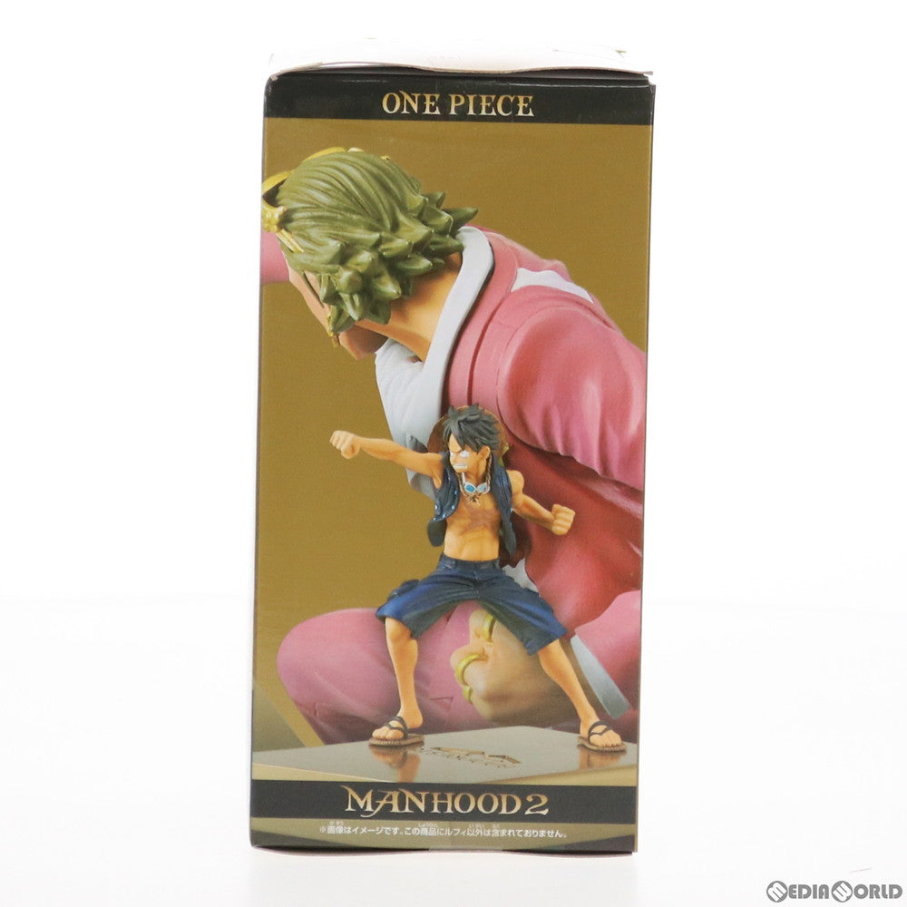 【中古即納】[FIG] モンキー・D・ルフィ ワンピース DXF MANHOOD2-モンキー・D・ルフィ- ONE PIECE フィギュア プライズ(36773) バンプレスト(20161013)