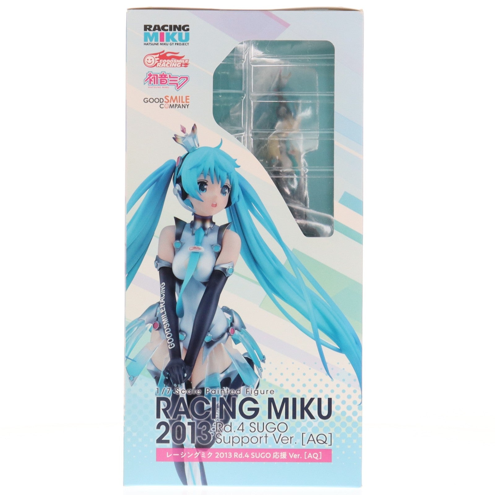 【中古即納】[FIG] レーシングミク 2013 Rd.4 SUGO 応援Ver.[AQ] 初音ミク GTプロジェクト 1/7 完成品 フィギュア グッドスマイルカンパニー(20220828)