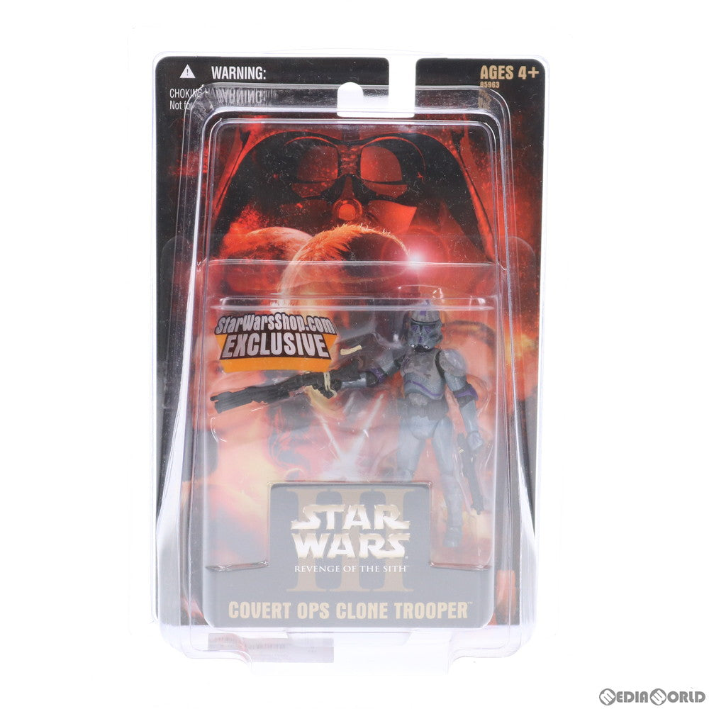 【中古即納】[FIG] スター・ウォーズショップ限定 COVERT OPS CLONE TROOPER -秘密任務 クローン・トルーパー- STAR WARS エピソード3/シスの復讐 完成品 可動フィギュア(85963) ハズブロ(20051231)