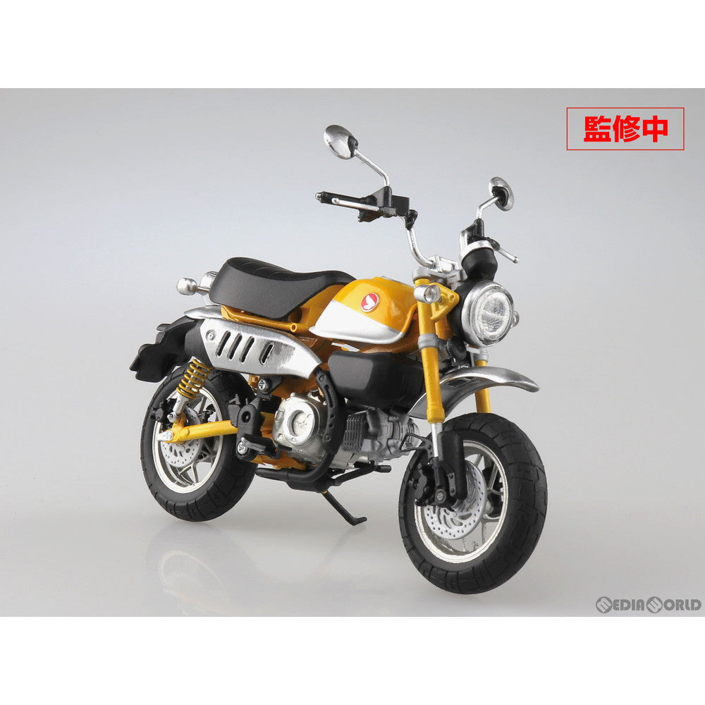 【中古即納】[MDL] 1/12 完成品バイクシリーズ Honda Monkey125 バナナイエロー ミニカー スカイネット(アオシマ)(20220120)