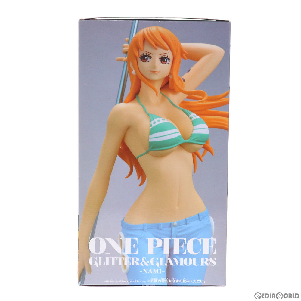 【中古即納】[FIG] ナミ(B衣装淡) ワンピース GLITTER&GLAMOURS -NAMI- ONE PIECE フィギュア プライズ(2548171) バンプレスト(20210720)