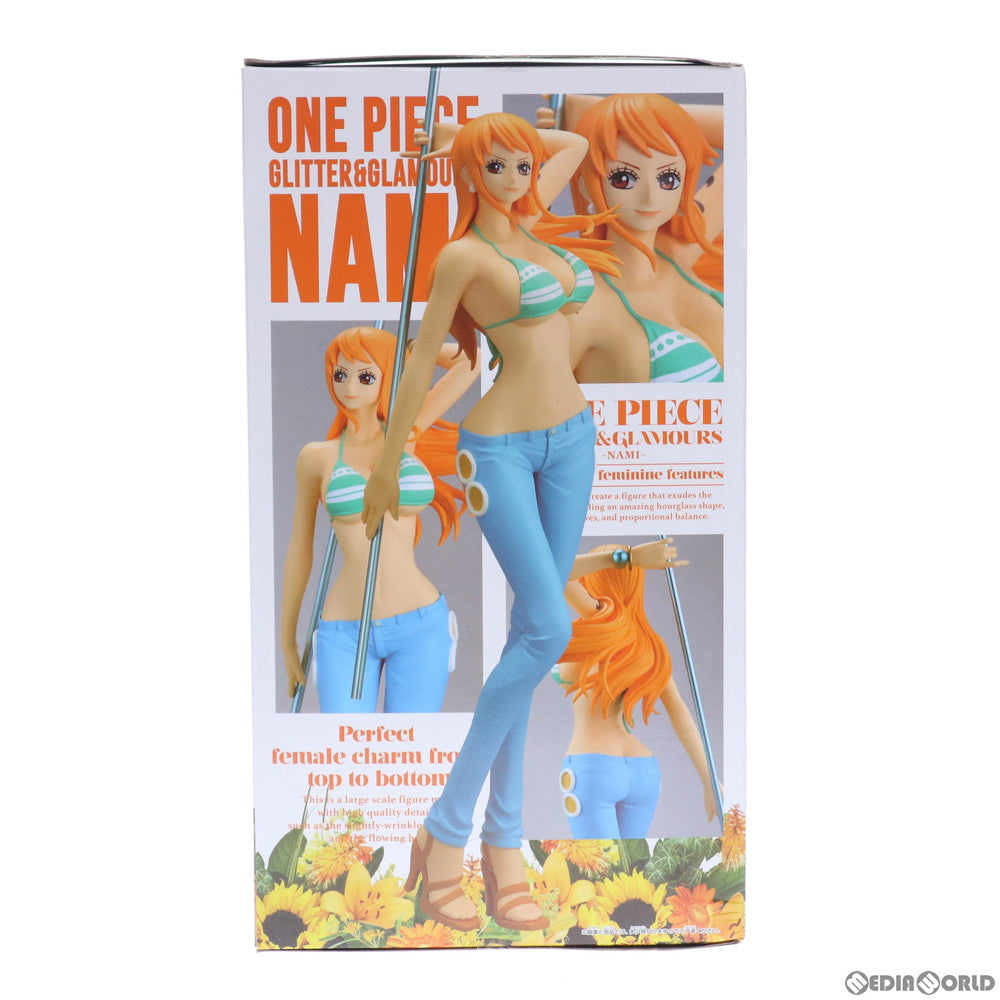 【中古即納】[FIG] ナミ(B衣装淡) ワンピース GLITTER&GLAMOURS -NAMI- ONE PIECE フィギュア プライズ(2548171) バンプレスト(20210720)