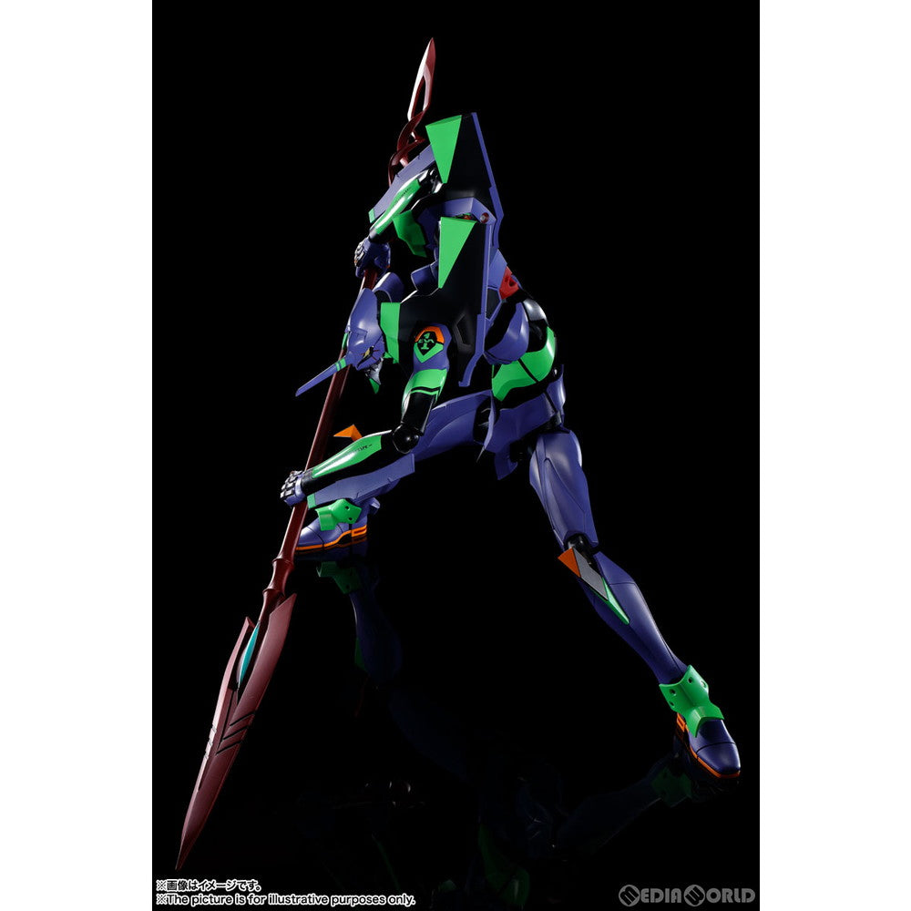 【中古即納】[FIG] DYNACTION(ダイナクション) 汎用ヒト型決戦兵器人造人間エヴァンゲリオン初号機+カシウスの槍(リニューアルカラーエディション) シン・エヴァンゲリオン劇場版 完成品 可動フィギュア バンダイスピリッツ(20220219)